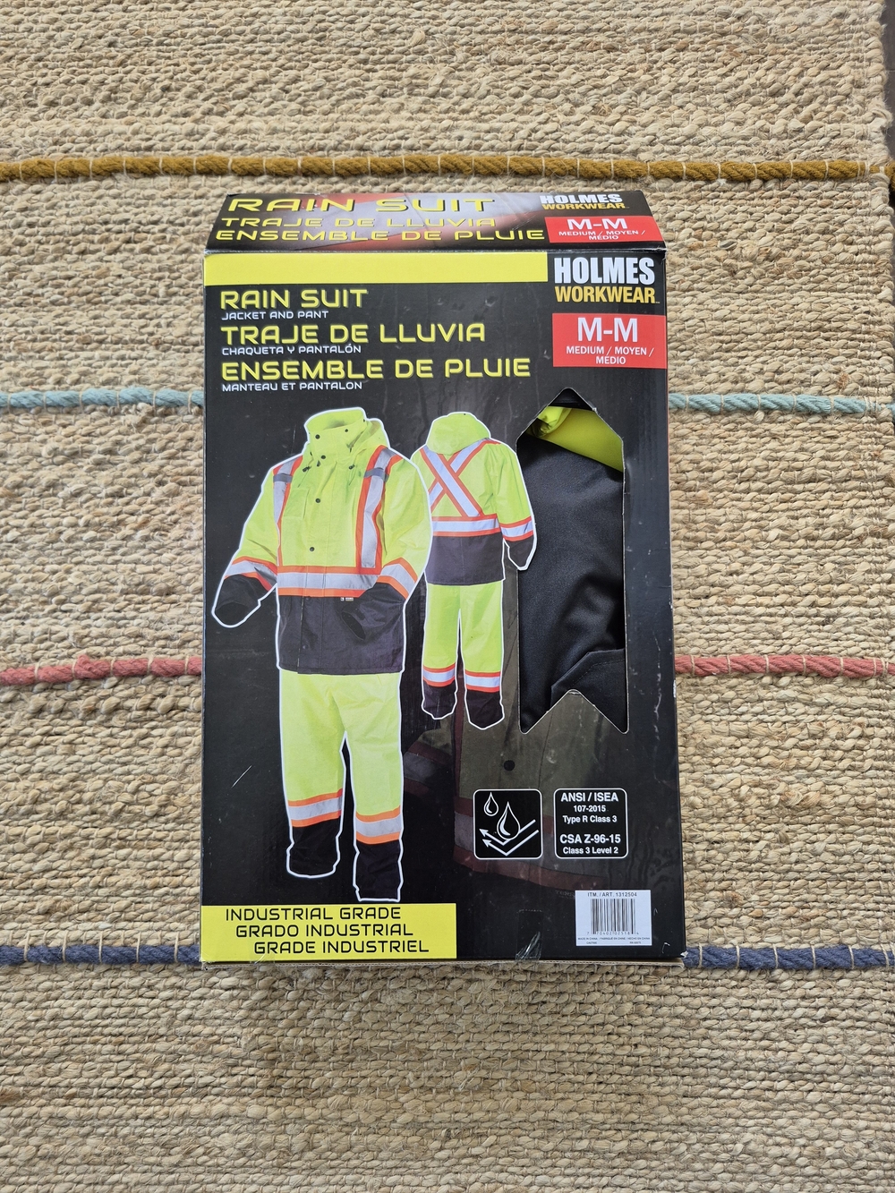 Holmes Workwear High-Vis Rain Suit